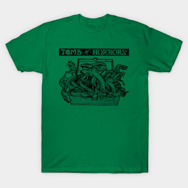 Tomb of Horrors: Snakes T-Shirt by er3733